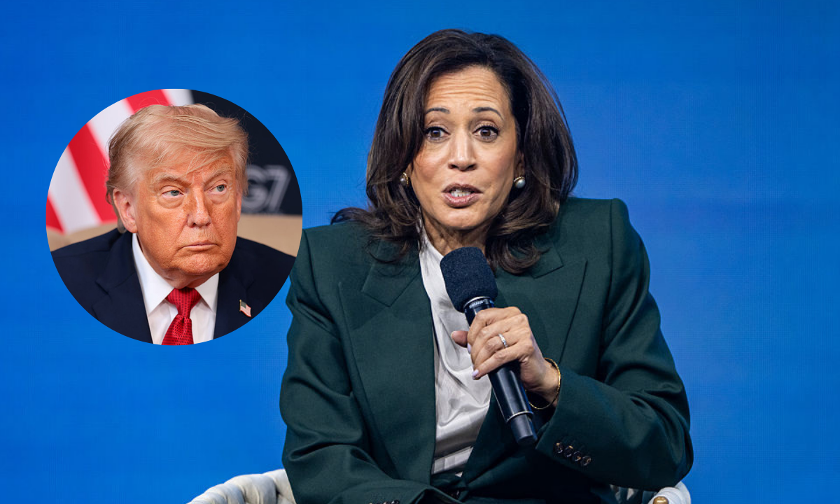 Kamala Harris urges voters to ‘be too big to rig’ after Supreme Court ruling on mail-in voting