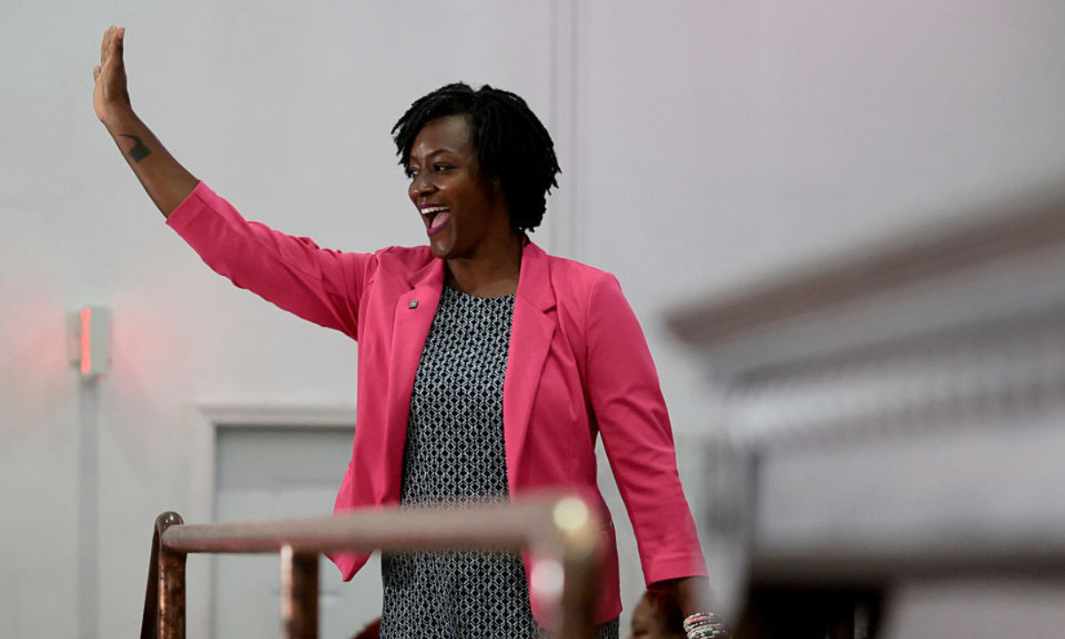 ‘I’m gonna make it do what it do’: Angie Nixon on her Florida win, Black voters and making history
