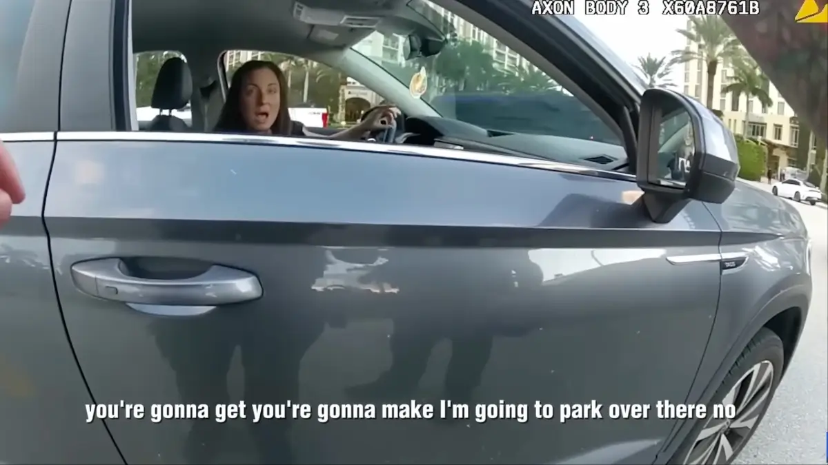 ‘I’m Going to Take His License from Him!’: Entitled Florida Woman Driving Wrong Way on Road Demands Apology from Cop for Pulling Her Over