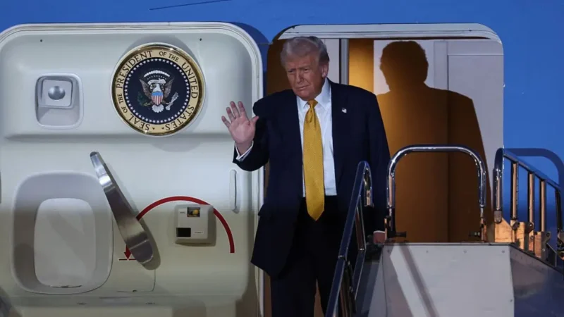 ‘You Hear What I Said!’: Trump Learns Someone He Says ‘Treated Him Badly’ Is on His Plane — Immediately Picks a Fight and Spirals Into His Own Meltdown