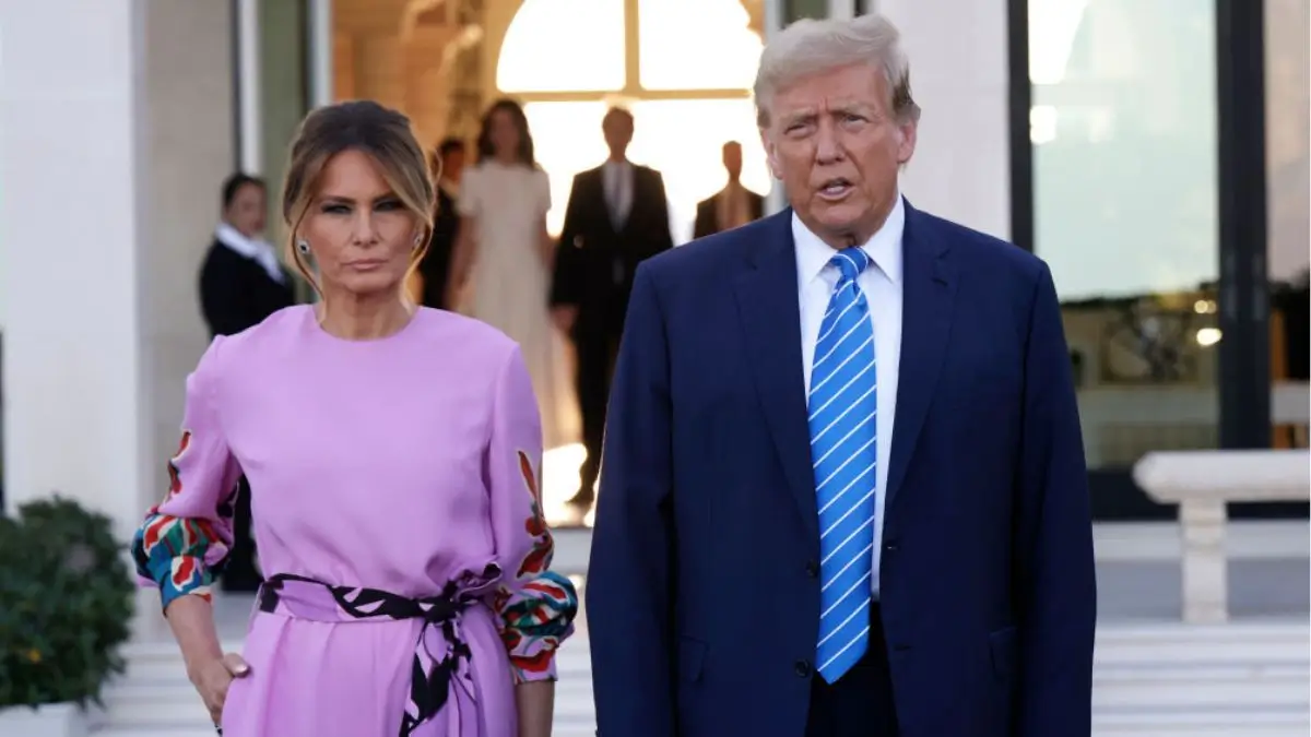‘Treats Him With Disdain’: Viral Clip of Melania’s Cold Treatment of Trump Raises Eyebrows Amid Her Absence in Resurfaced Video