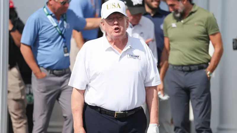 ‘Shameful’: Trump’s Latest Golf Victory Faces Fresh Cheating Claims as Ex-Caddie Exposes Strange ‘Deal’ Behind His 40 Wins