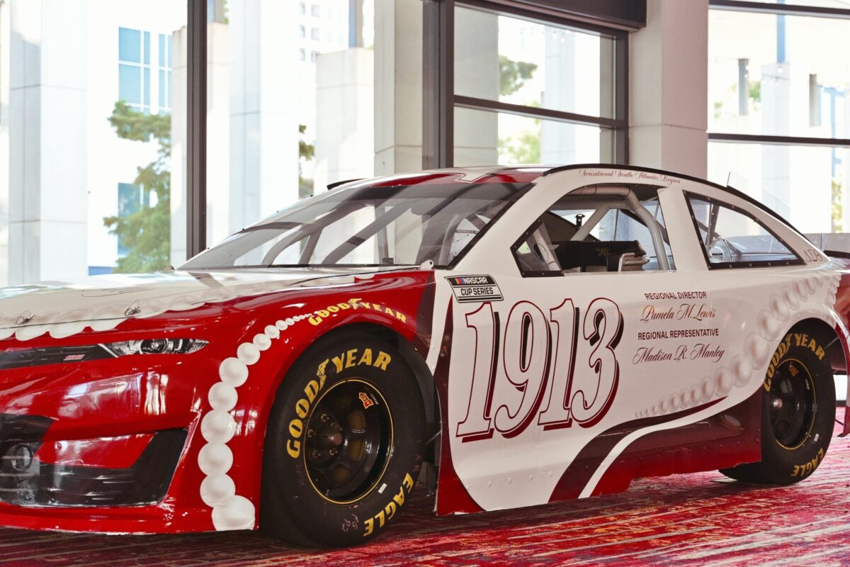 NASCAR debuts first Delta Sigma Theta show car designed by one of the sorority’s own