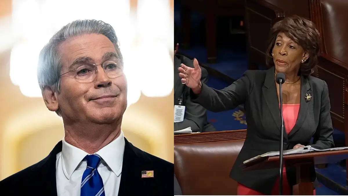 ‘Wipe That Smirk Off His Face’: Maxine Waters Corners Scott Bessent on Live TV, Then Fires Off the 5-Word Line That Ends Him