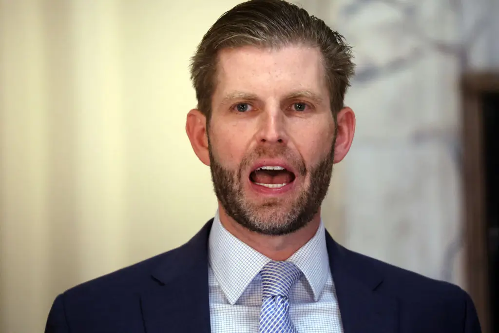 ‘Complete Idiot’: Eric Trump’s Hat Stunt to Impress Daddy Blows Up in His Face — Then Fans Zero in On a White House Blunder So Bad It Makes it Even Worse