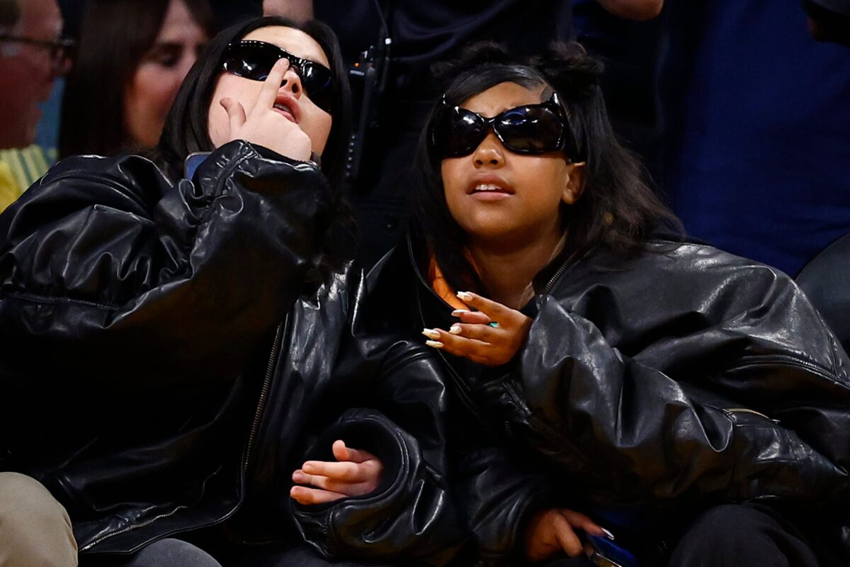 Kim Kardashian and Kanye West show up to support daughter North West at her first solo concert