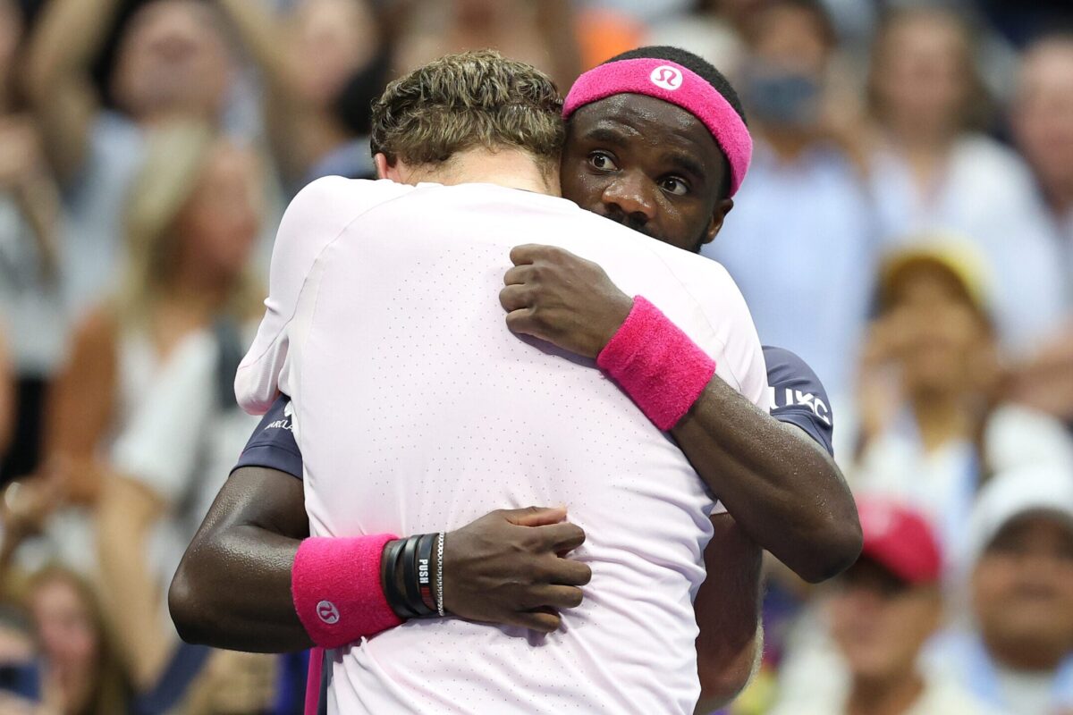 Frances Tiafoe pauses US Open celebration to console Alex Michelsen after epic comeback