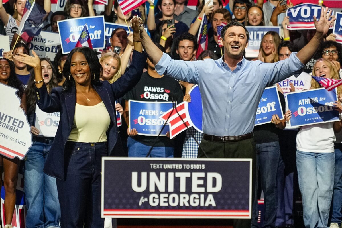 ‘Cost of living is at the top of the ballot’: Keisha Lance Bottoms, Jon Ossoff rally Georgia voters