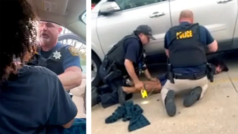 ‘Let Me Get Out!’: Kansas Cops Drag Black Teen from Car and Taser Him for Going 16 MPH Over Speed Limit as His Frightened Sister Records