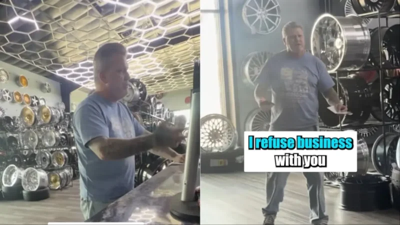 ‘Don’t Call Me a B—-!’: Black Auto Shop Employee Bans White Customer After Enduring Racist Meltdown Caught on Security Camera