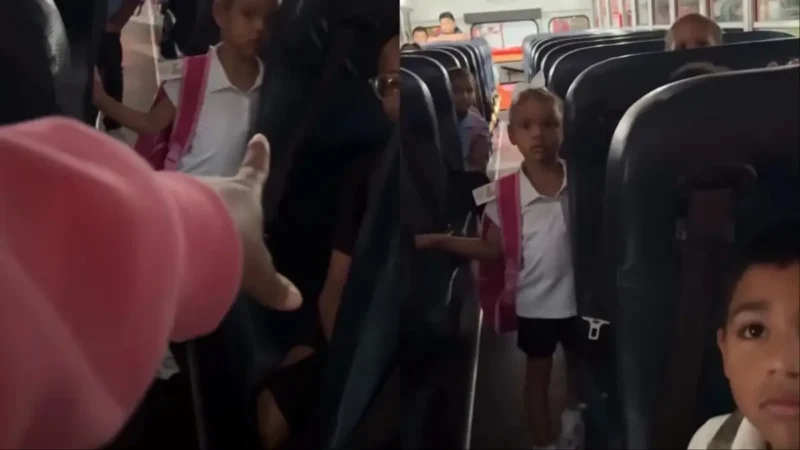 ‘Act Like We Got Some Sense!’: Black Mom Boards School Bus to Lay Down the Law in Viral Video, and Her One Warning Has Kids Suddenly Behaving